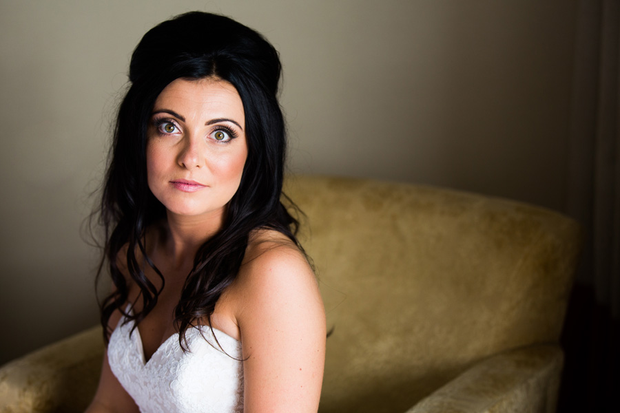 beautiful bride shot by Courteen Hall wedding photographer Elliot W Patching