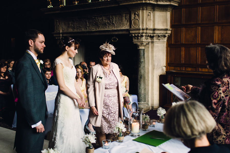 the other of the bride gives her daughter away