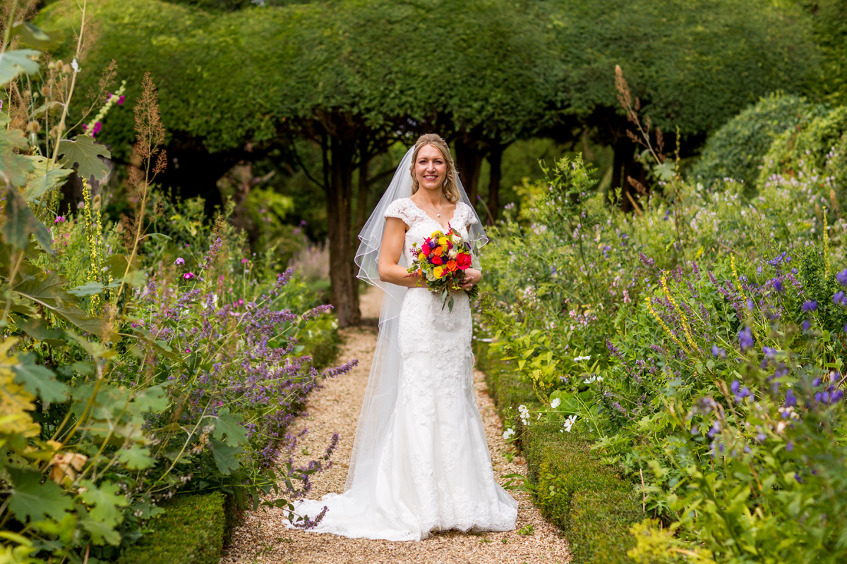 a bridal portrait