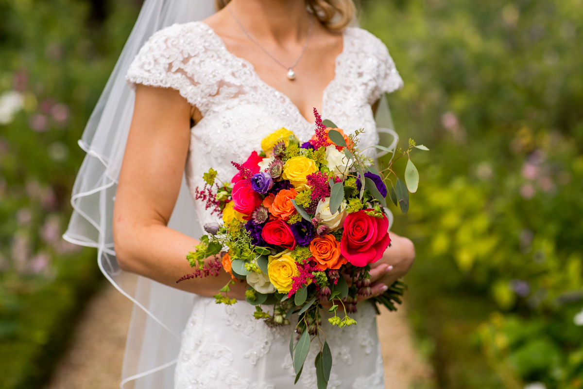 a wedding bouquet
