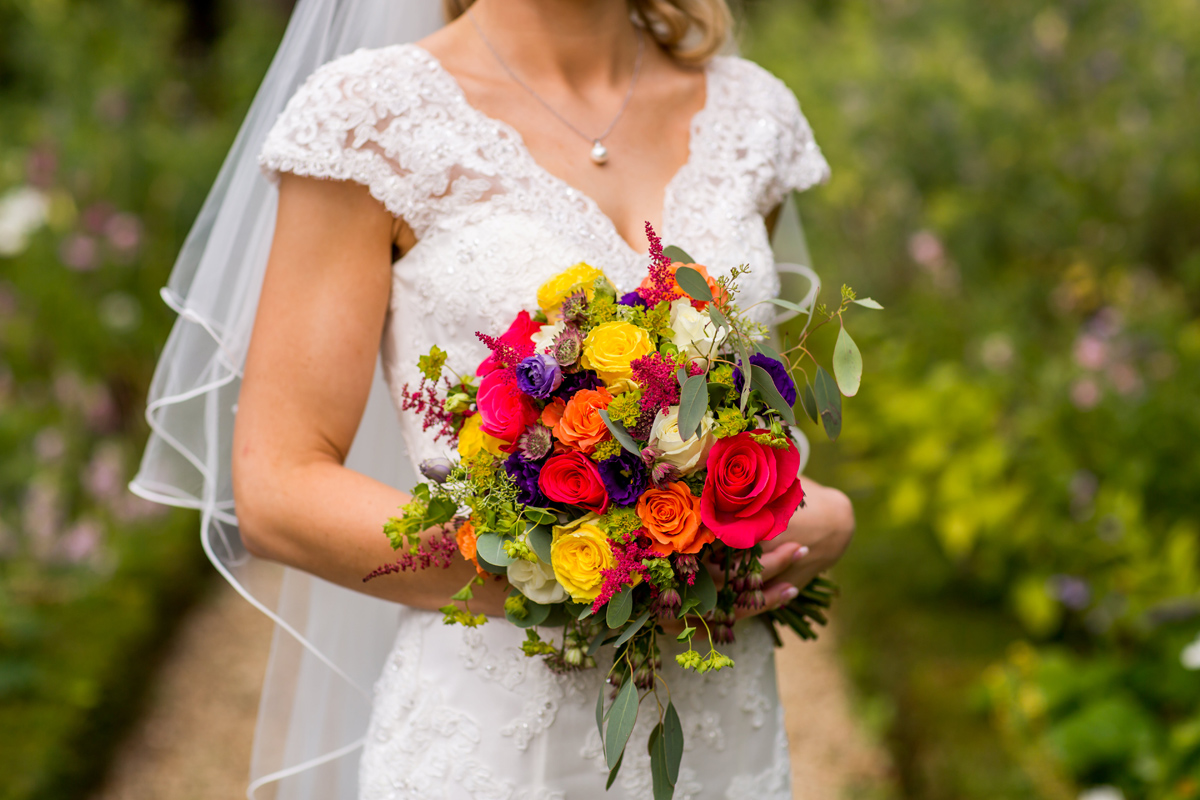 a wedding bouquet