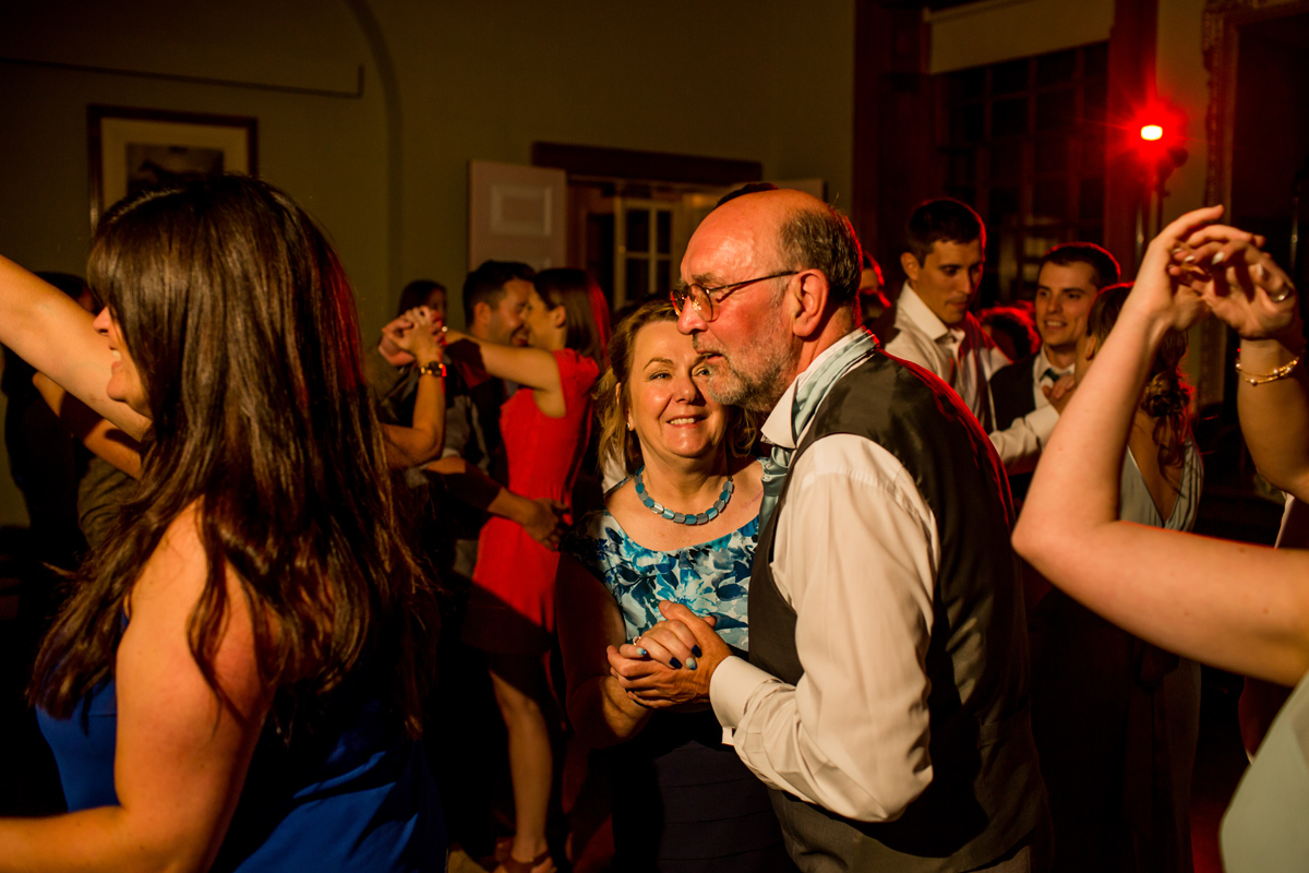 the mother of the groom dancing