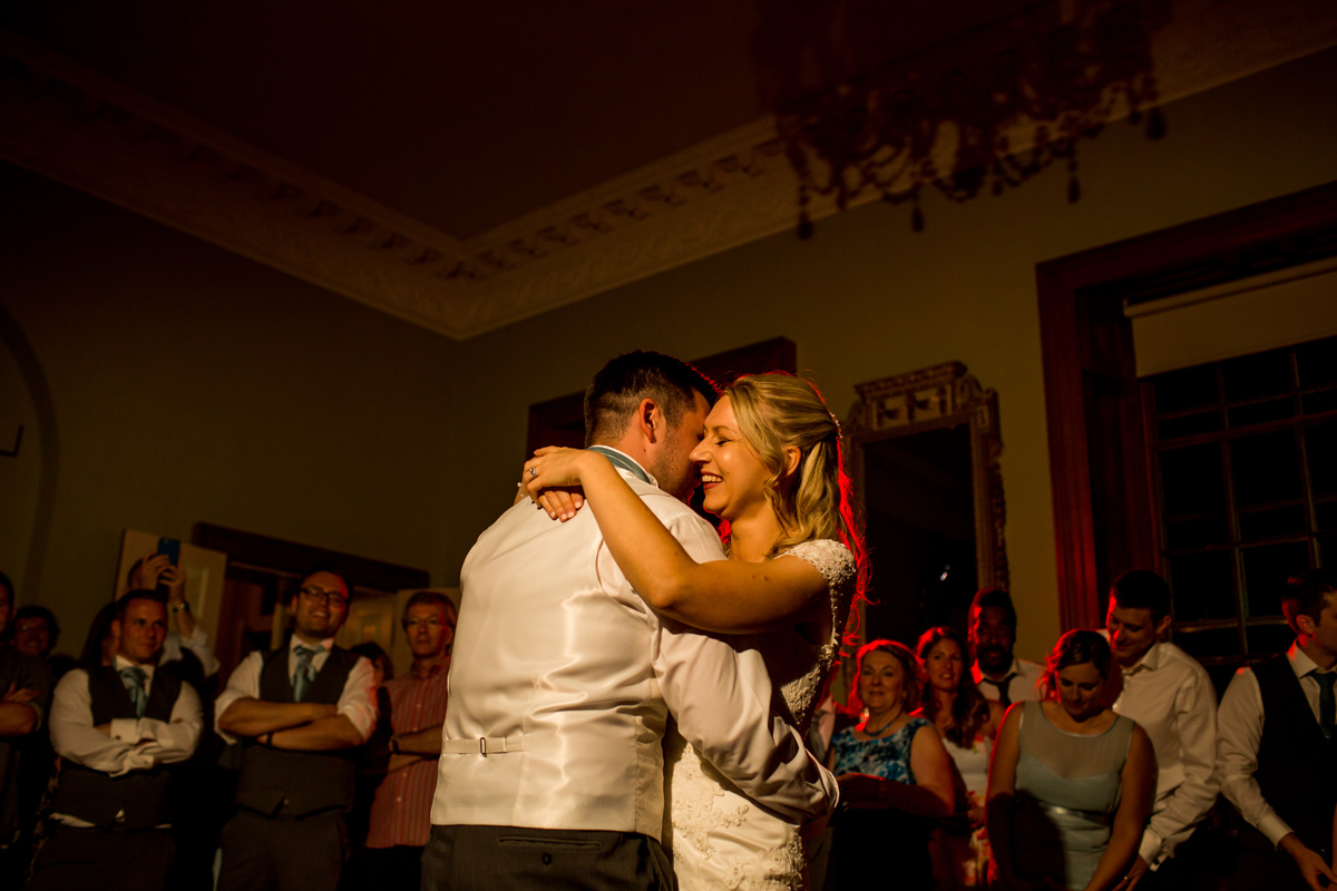 the first dance at a wedding