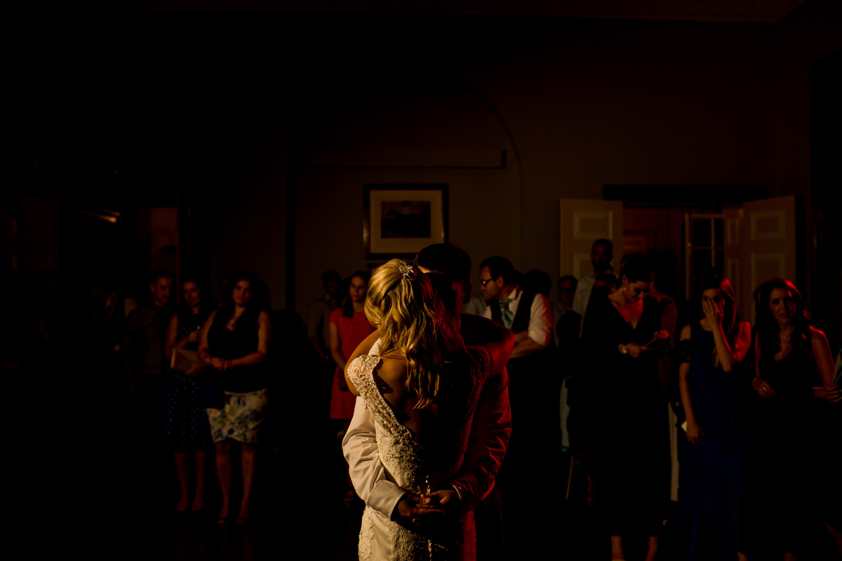 a photograph of the first dance by Elliot w patching