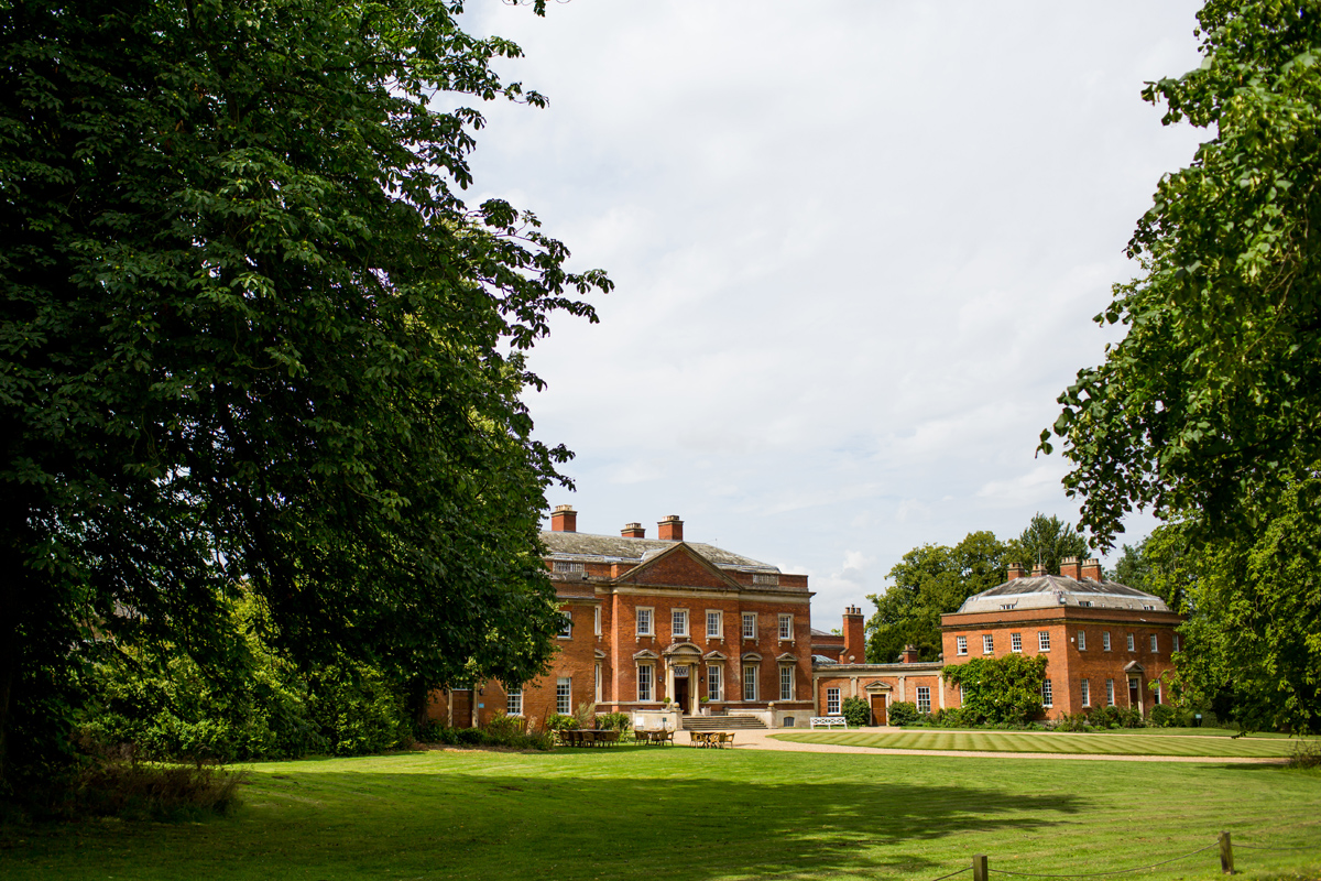 a photograph of kelmarsh hall in Northamptonshire
