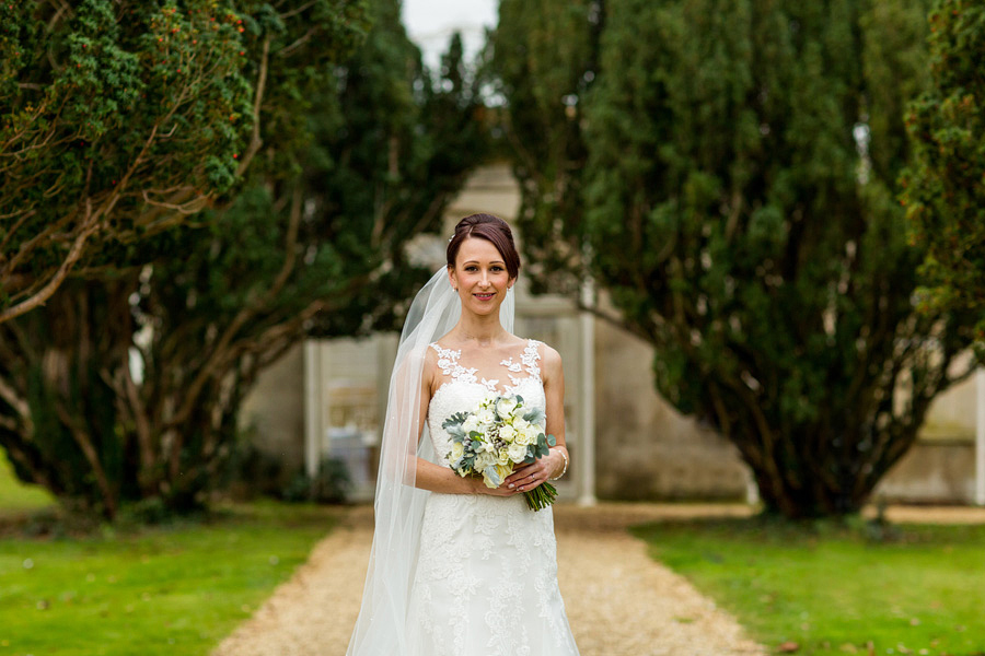 A bridal portrait