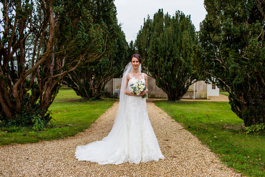 A beautiful wedding dress