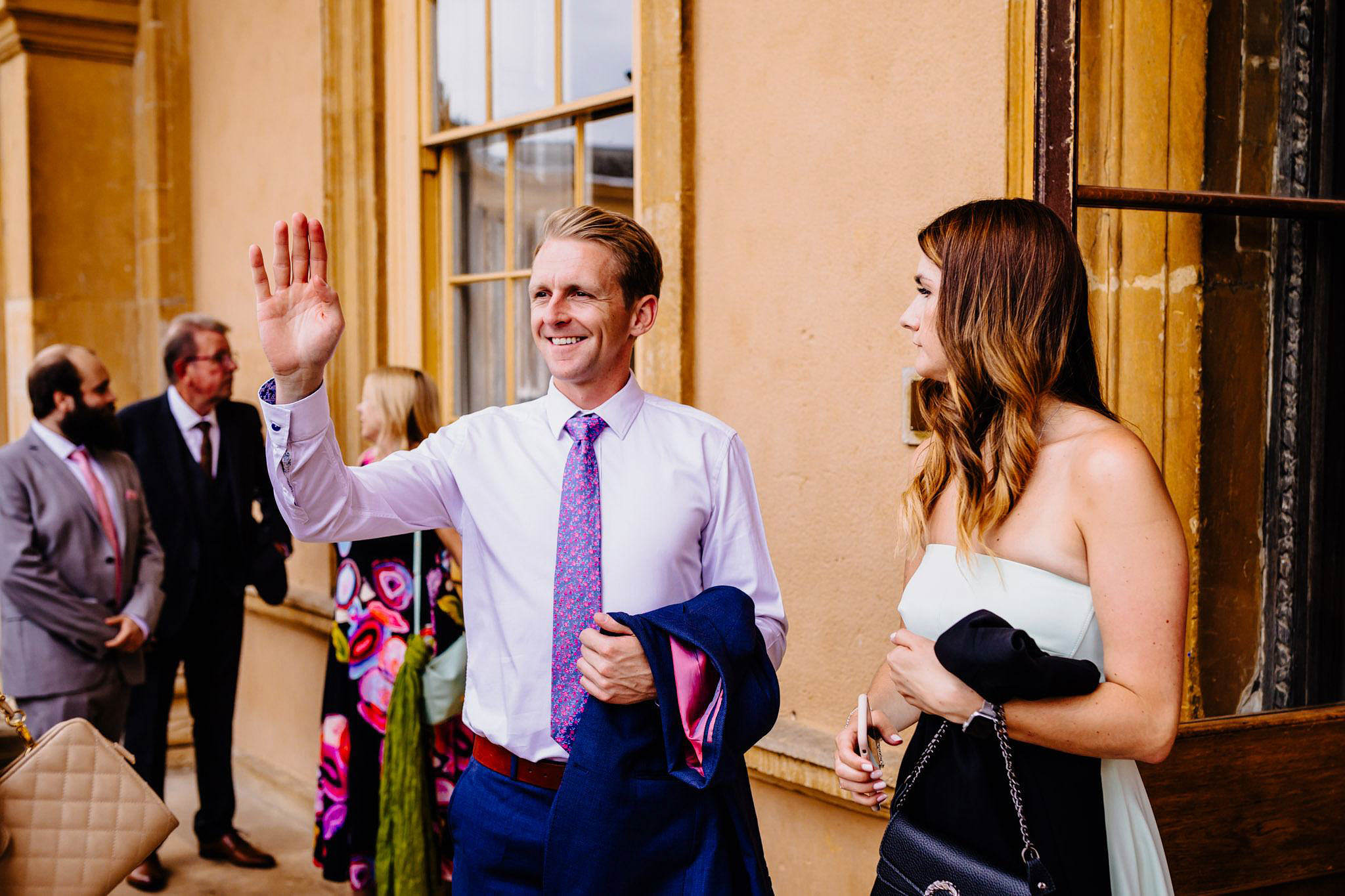 guests enjoying a wedding