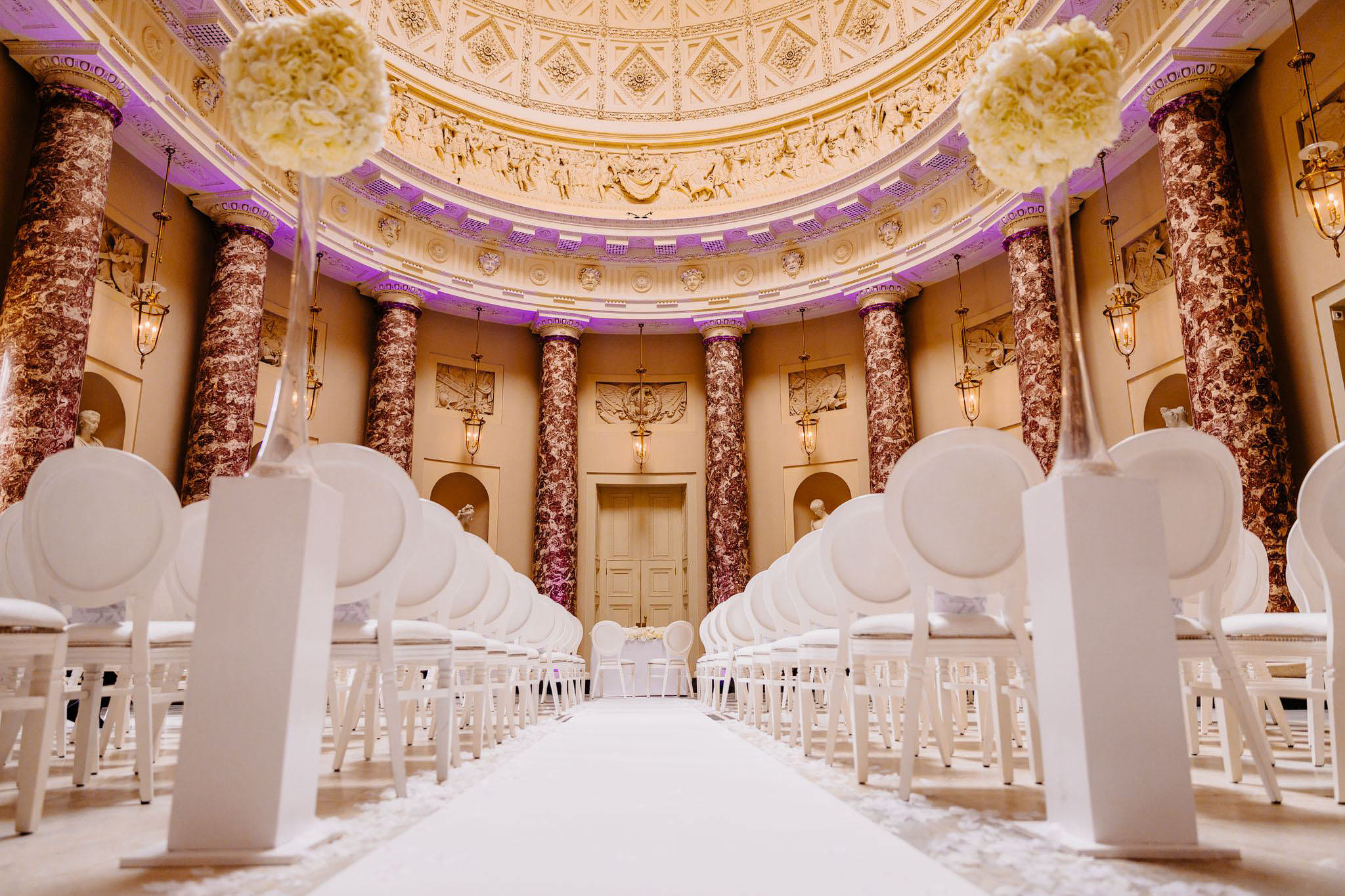 inside beautiful Stowe House