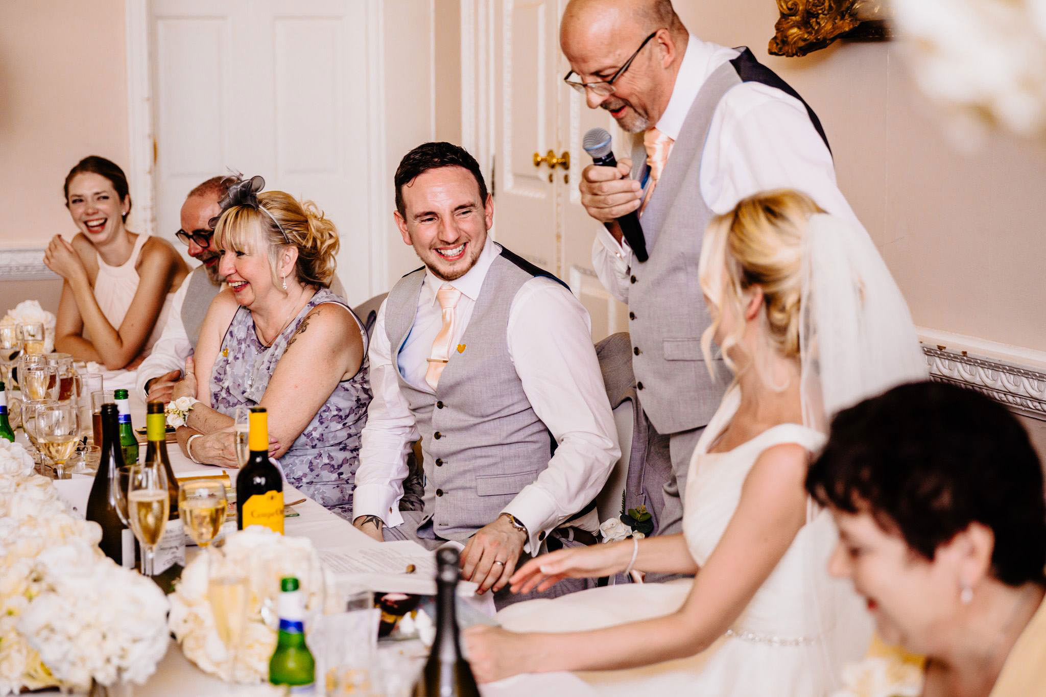 a happy groom