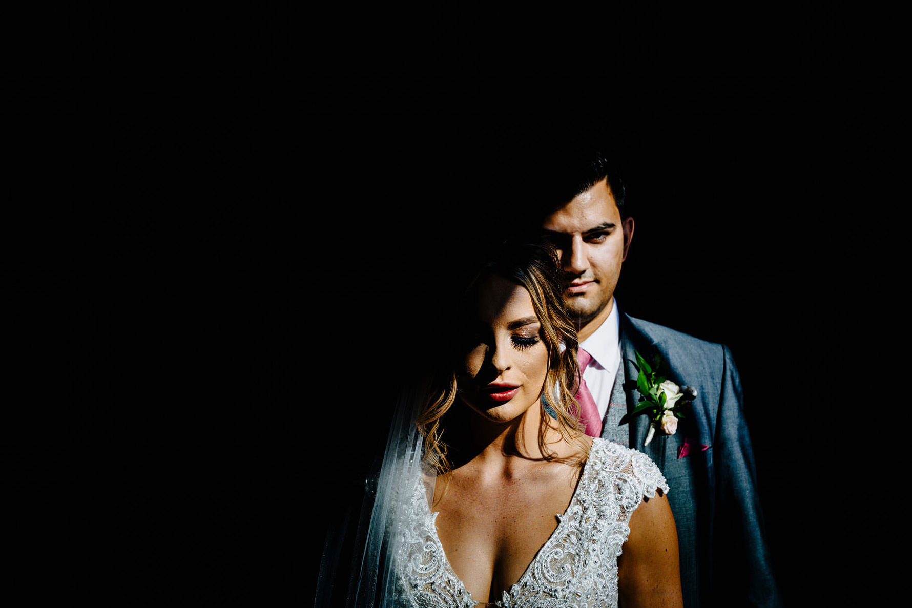 a great image of a bride and groom