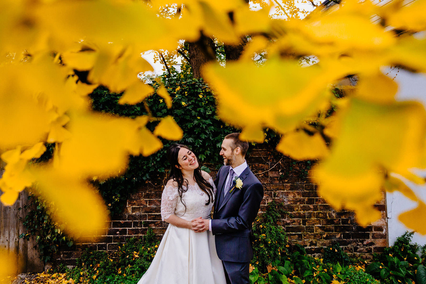 a wedding photograph at no38 the park