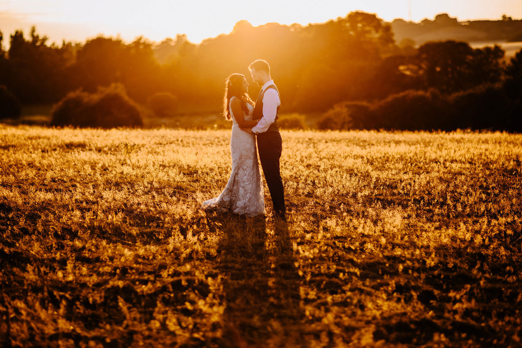 sunset photograph at Dodford Manor