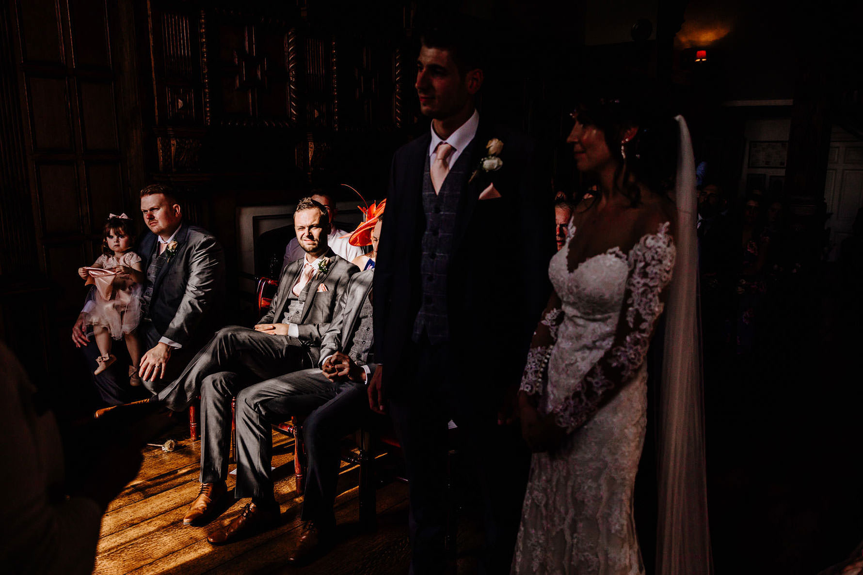 wedding images at lamport hall