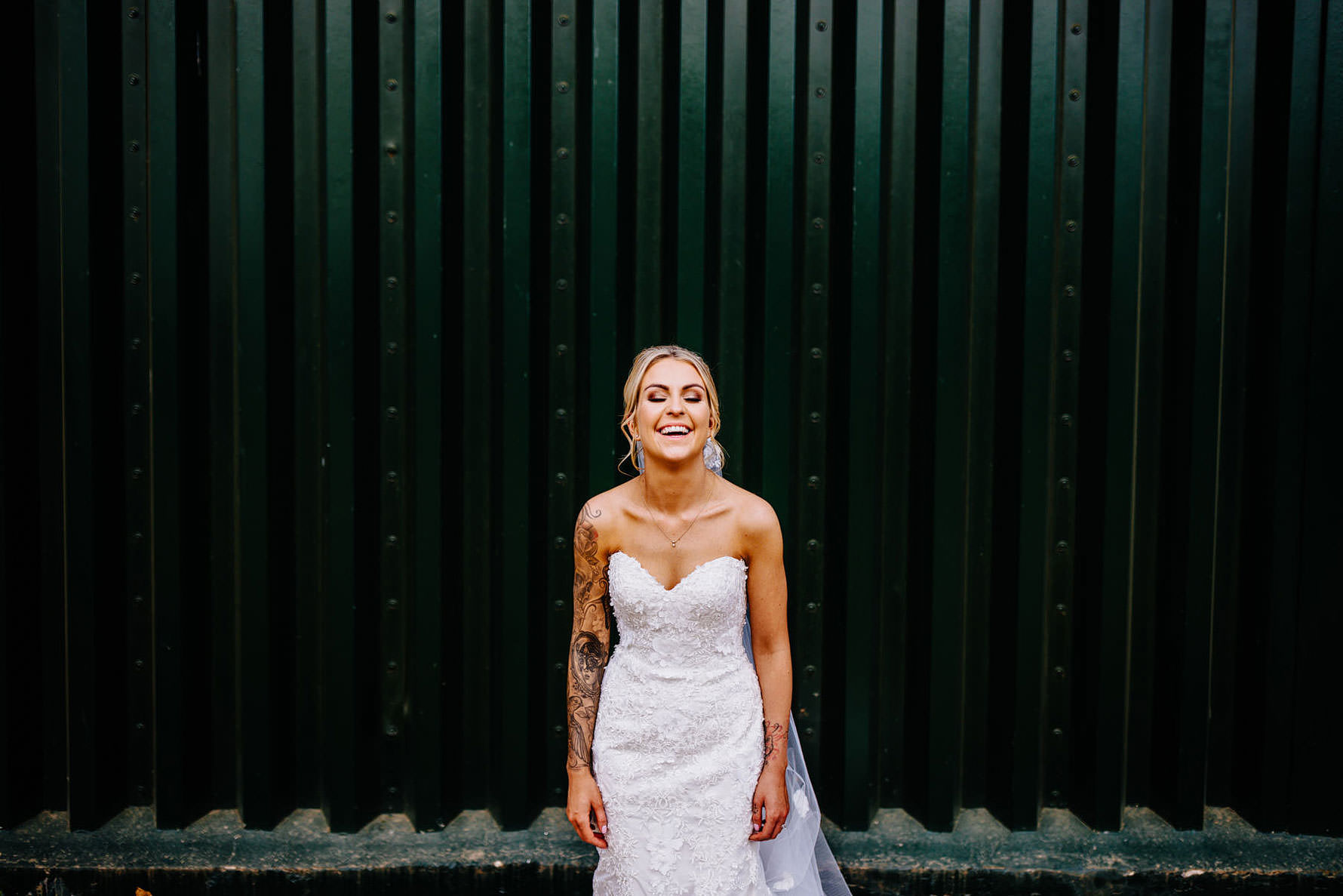 a happy bride