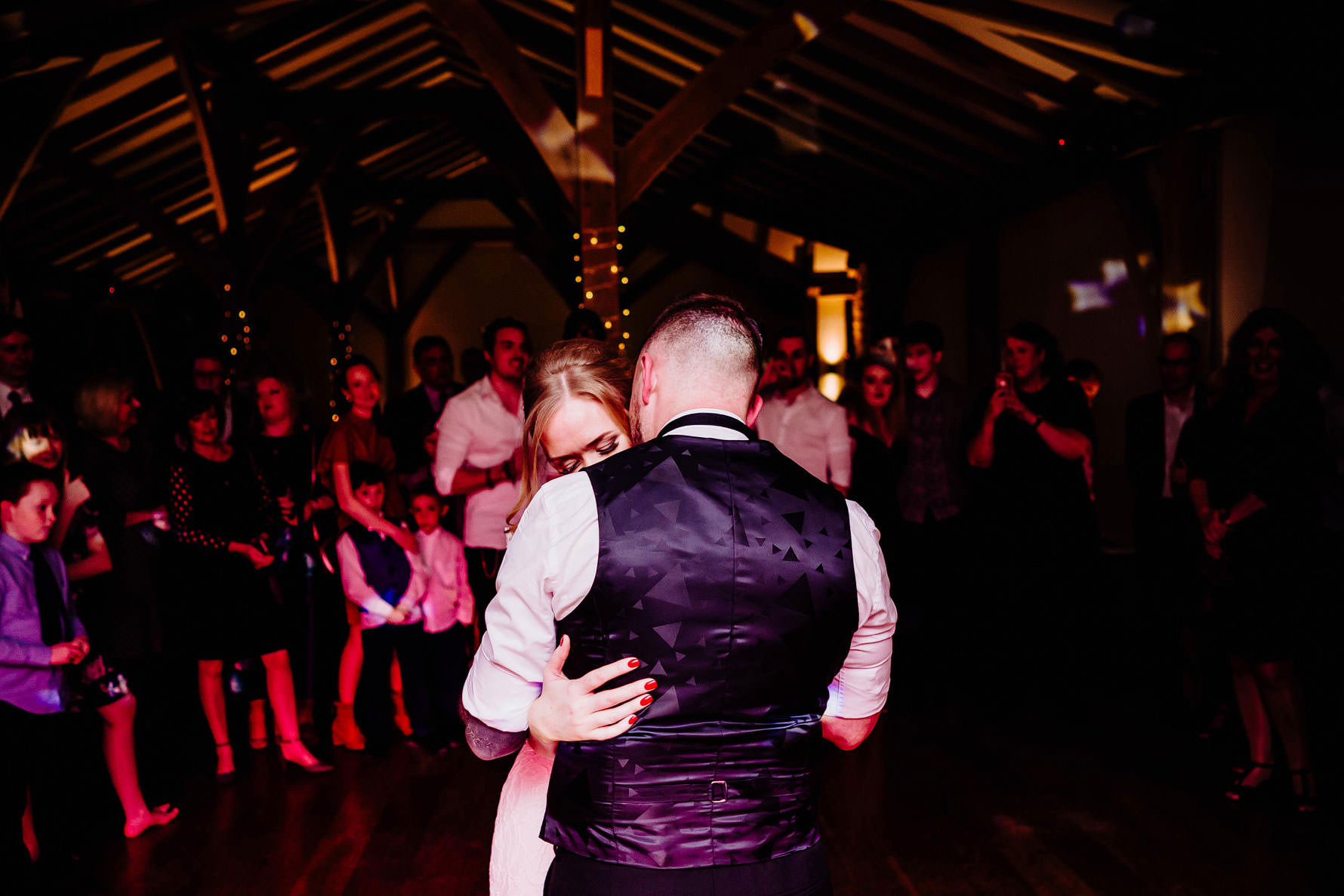 a romantic first dance photograph