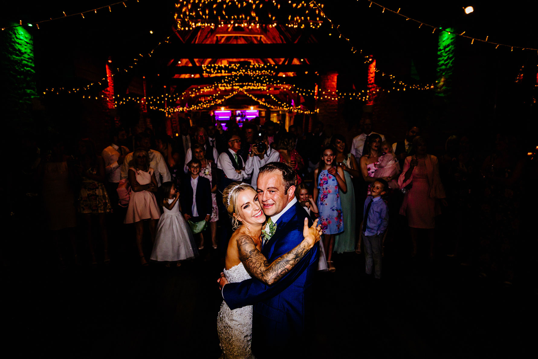 the first dance at tythe barn in launton