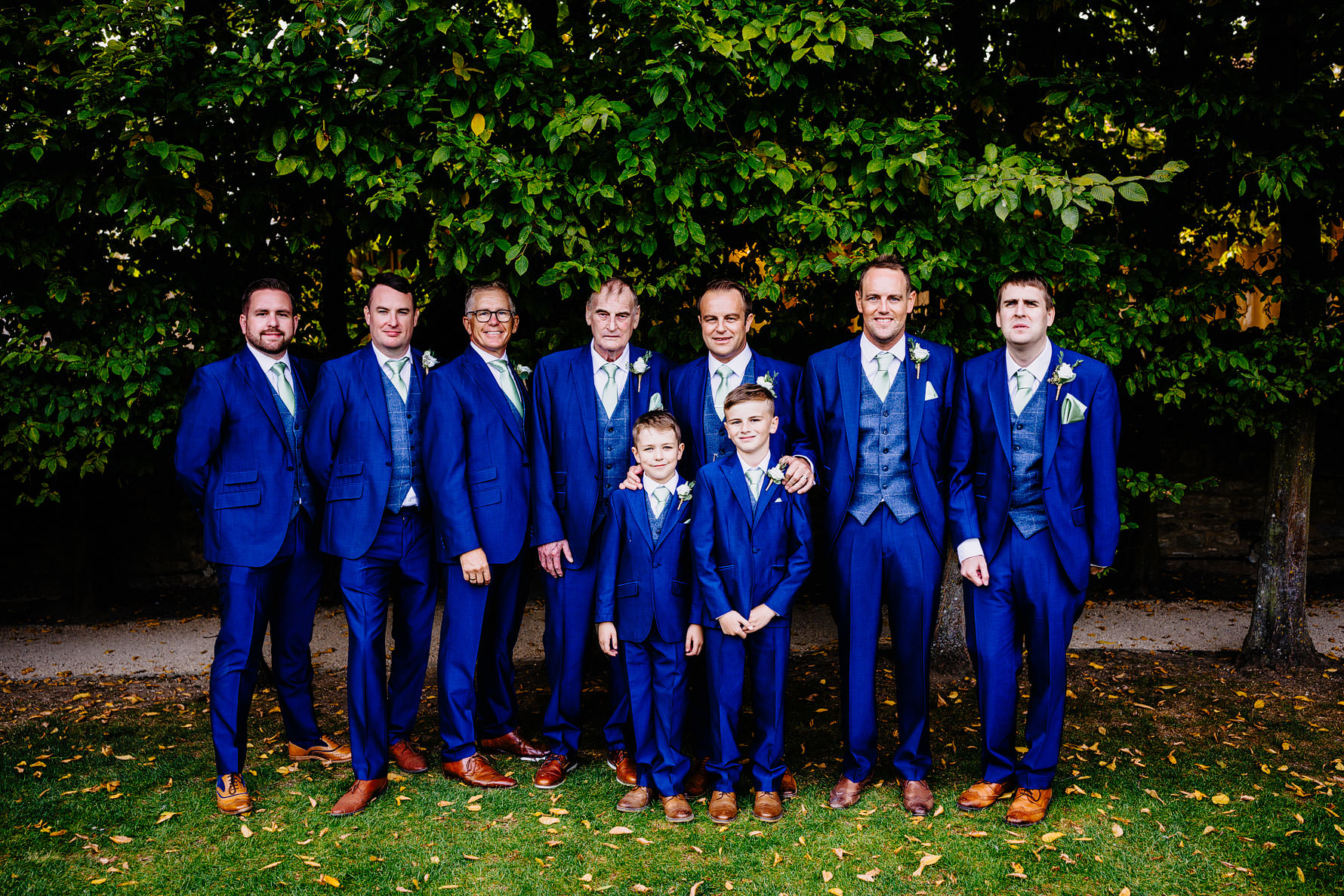 the groom and his groomsmen