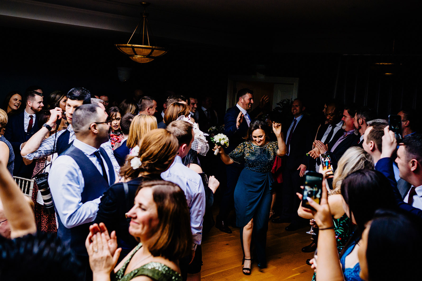 dancing at a wedding ceremony