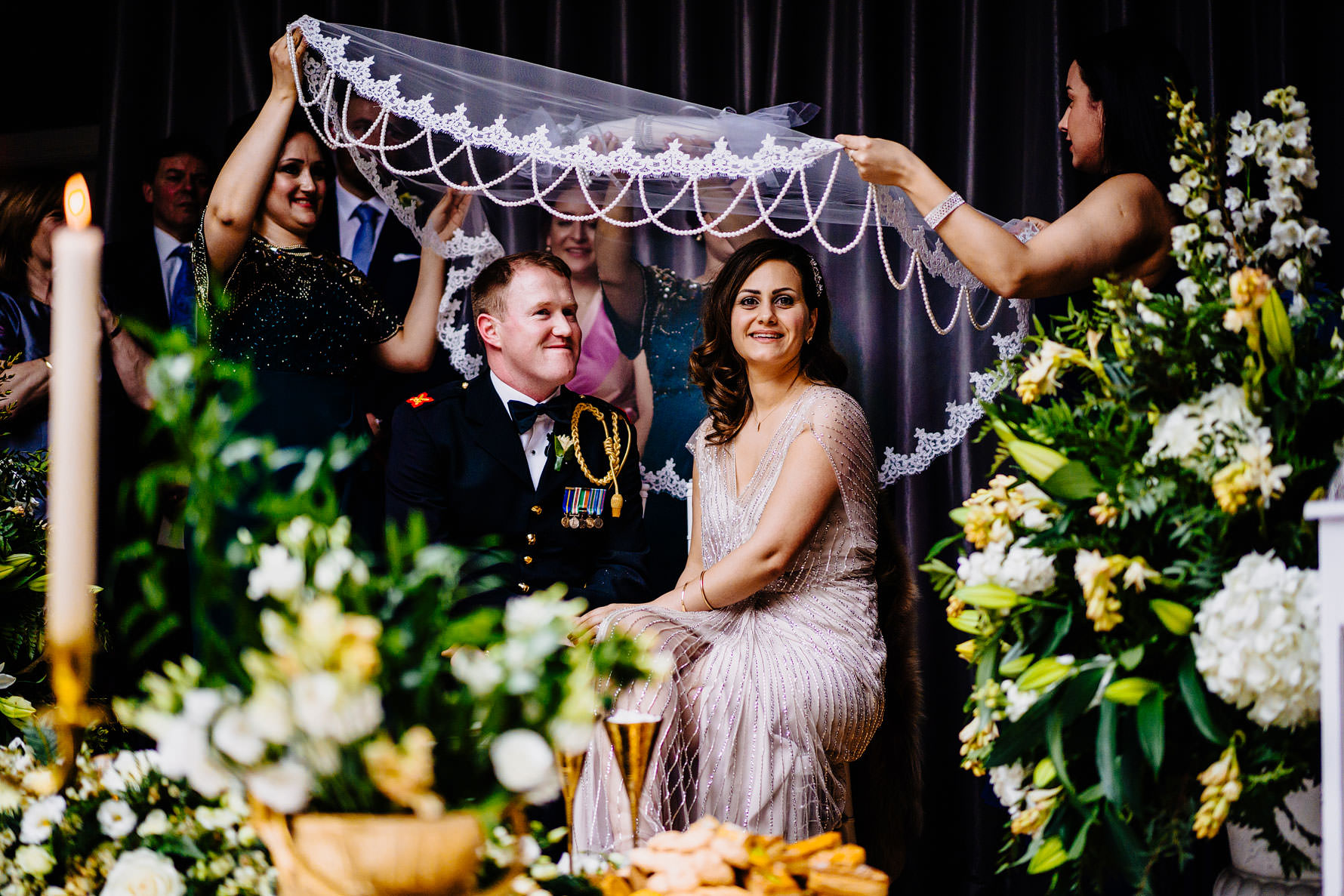 Iranian wedding ceremony by Elliot w patching photography