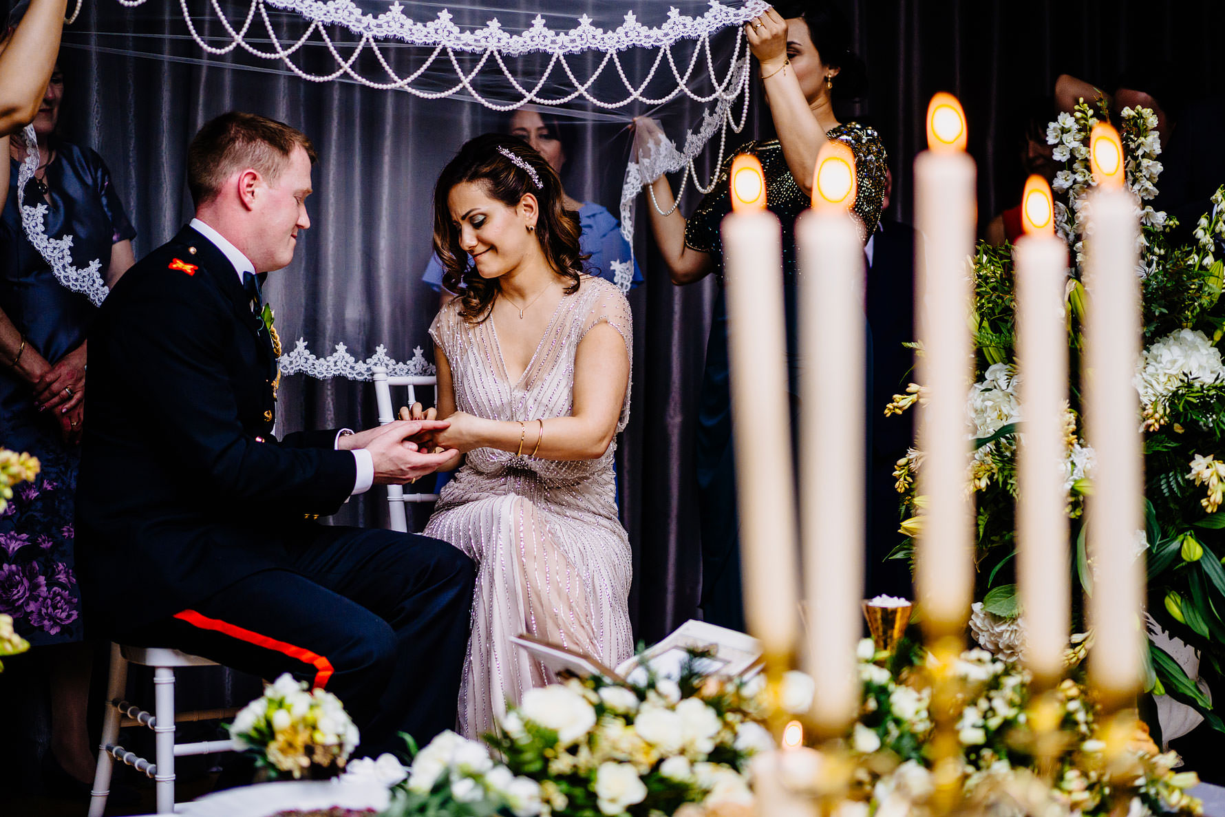 exchanging wedding rings