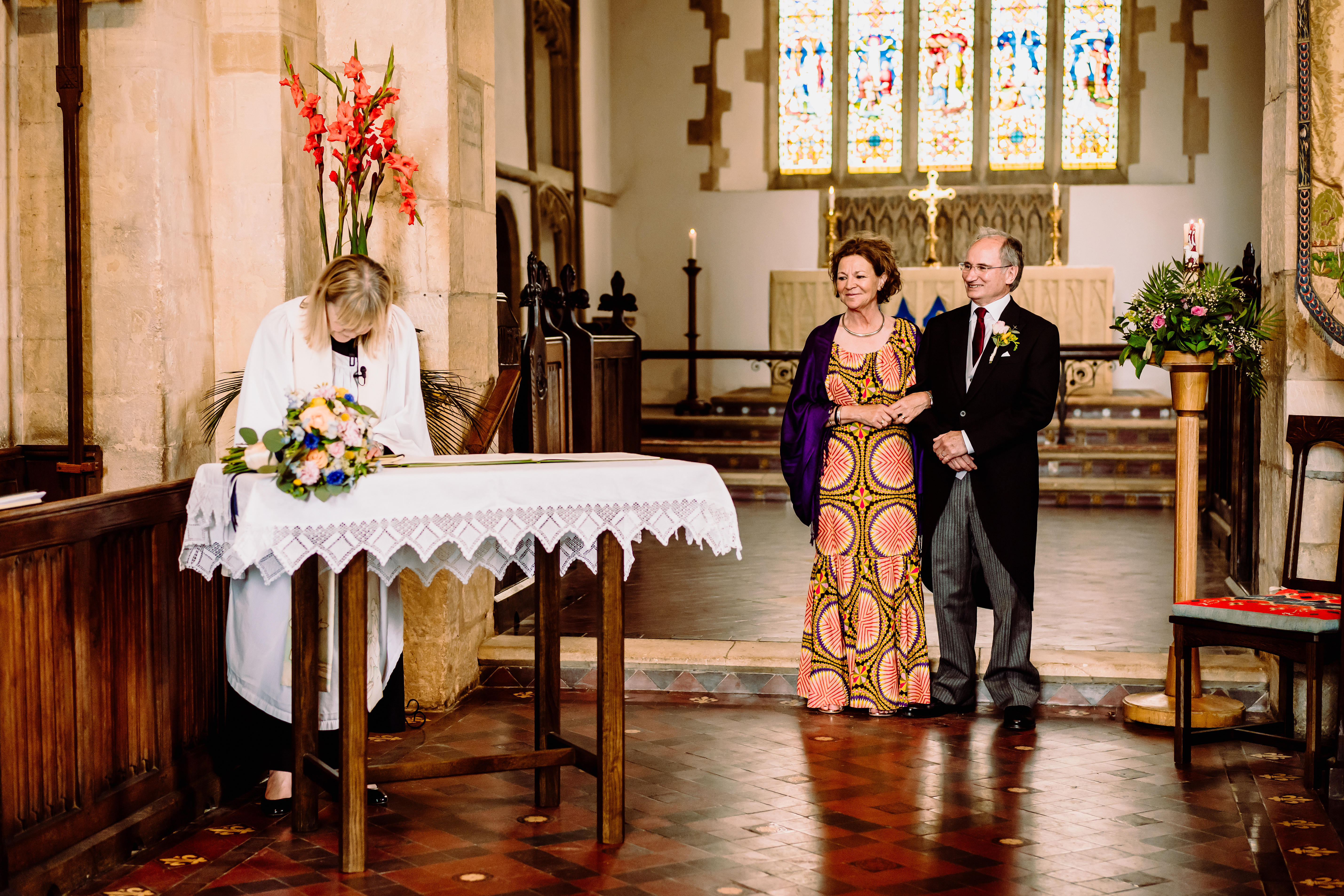 signing the register