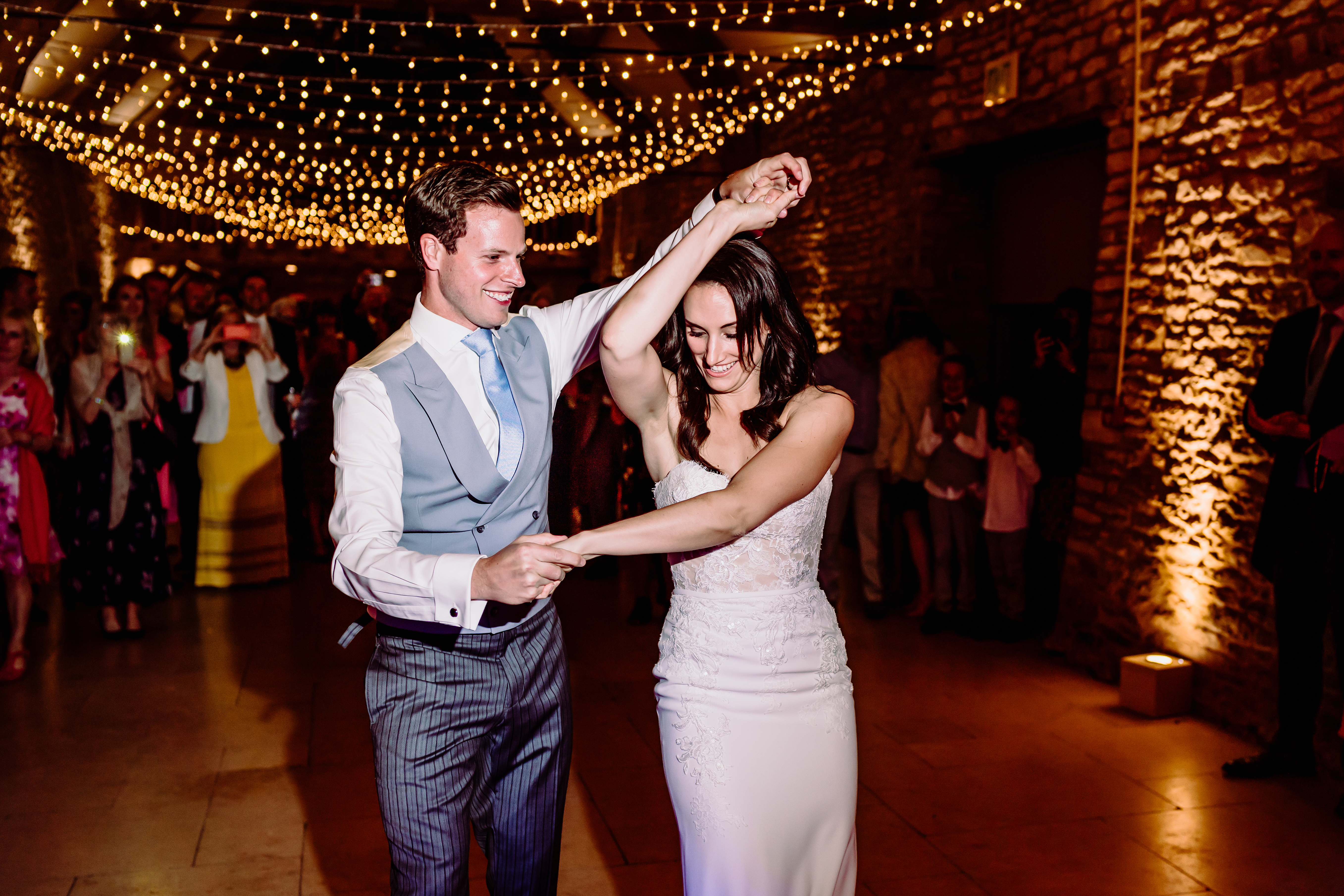 a first dance with the bride