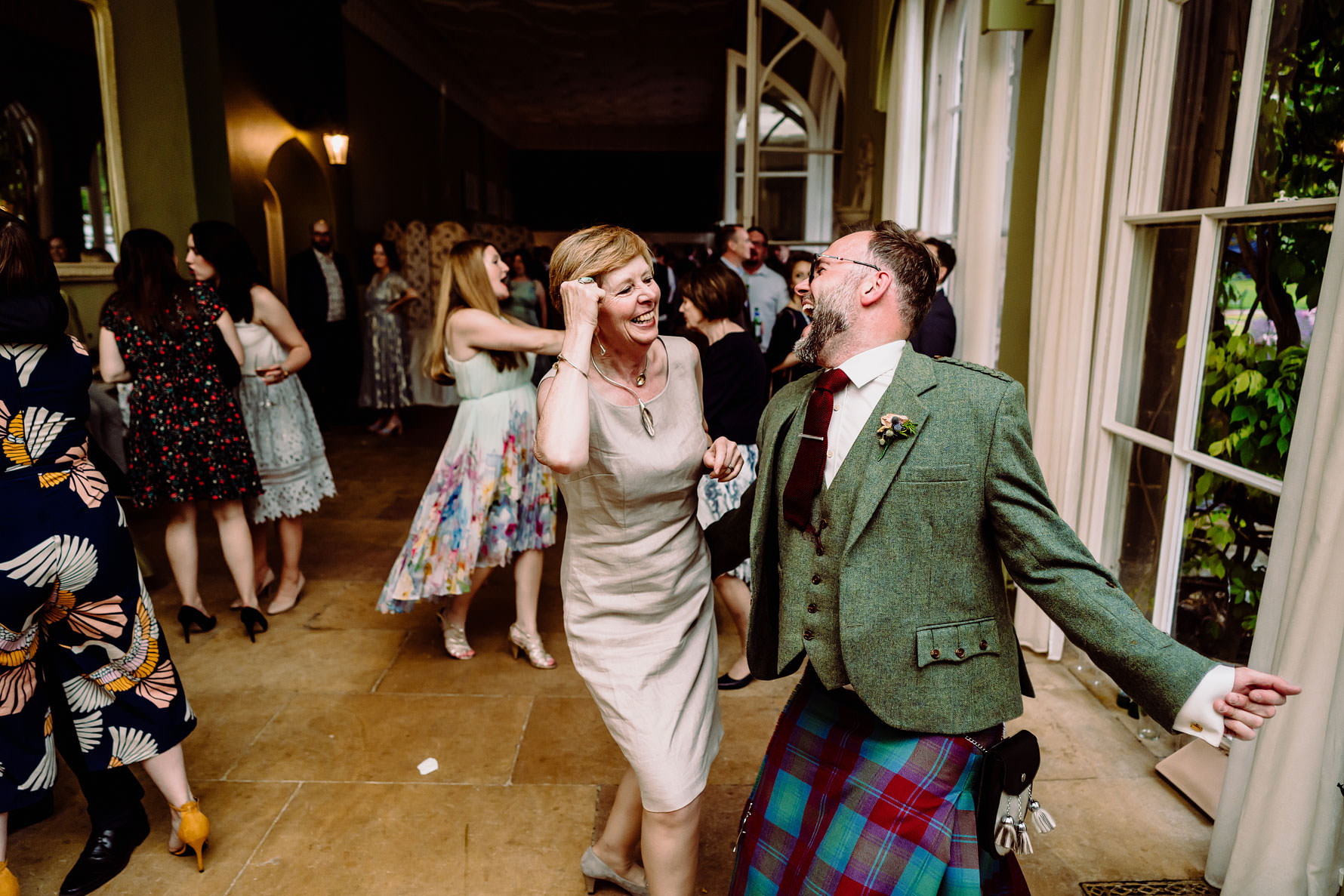 wedding photography at Burghley house