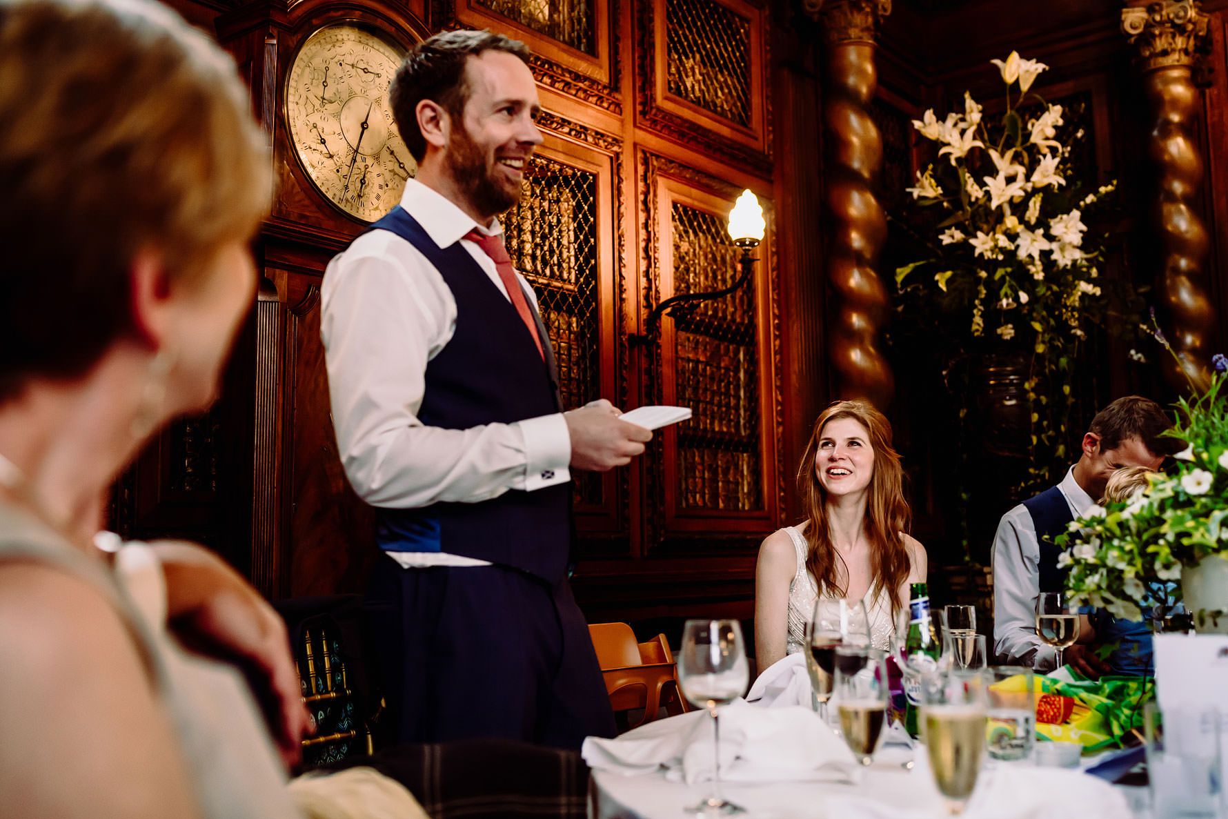 wedding photography at Burghley house