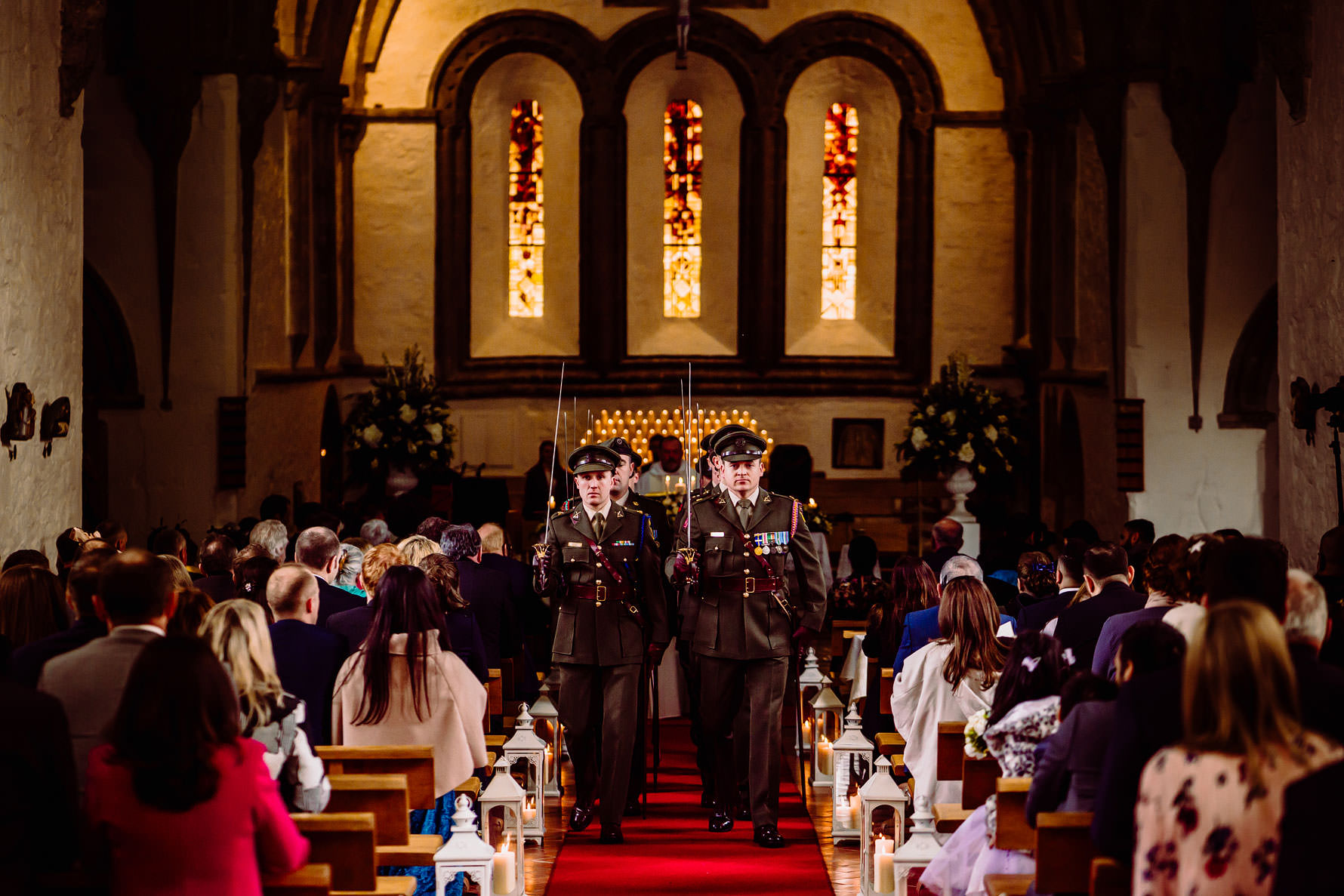 a military wedding