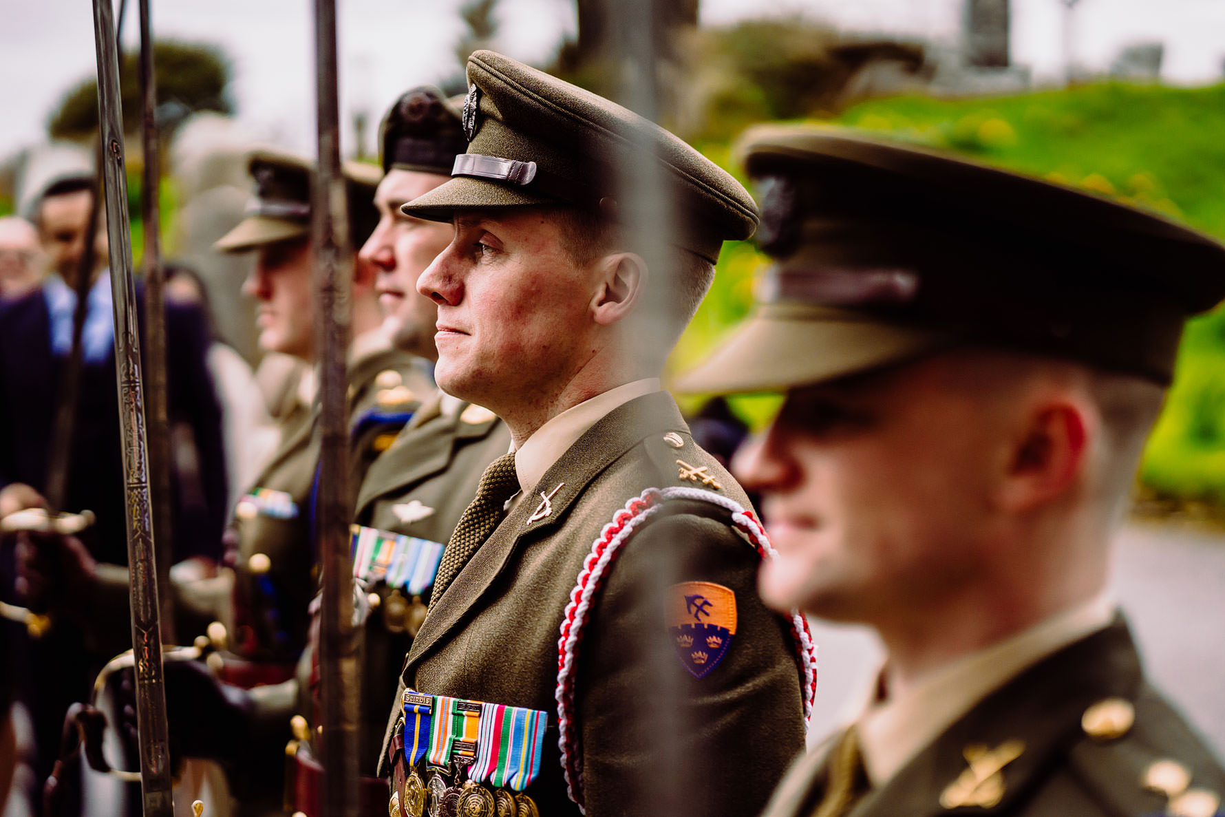 a irish military wedding