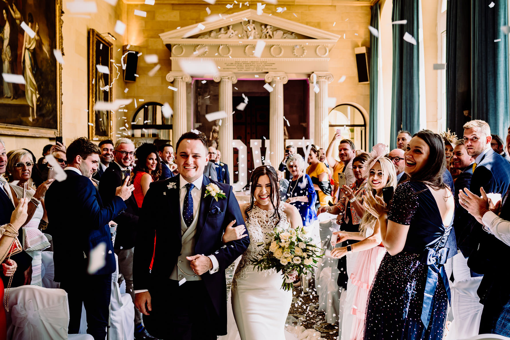 Woburn abbey wedding ceremony