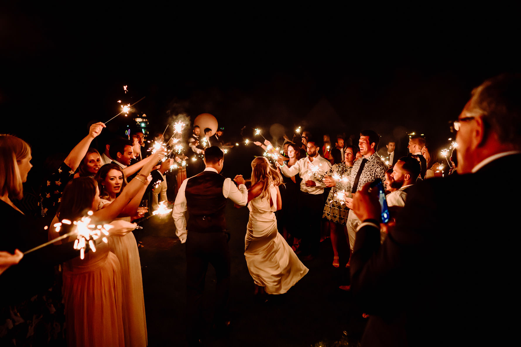 a sparkler photograph