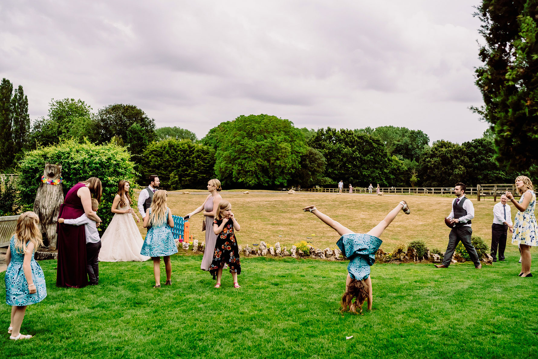 a reportage wedding image