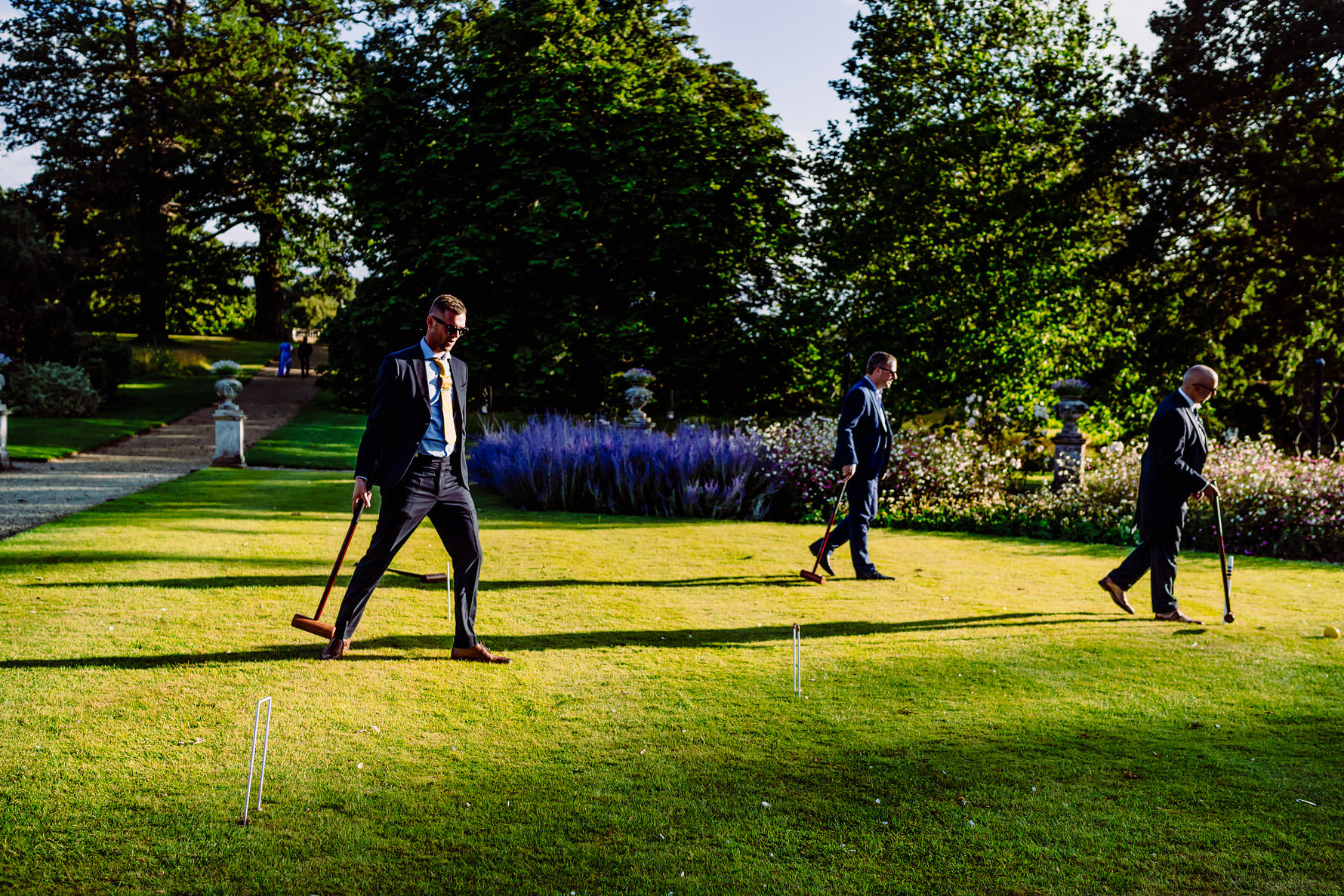 croquet at a wedding