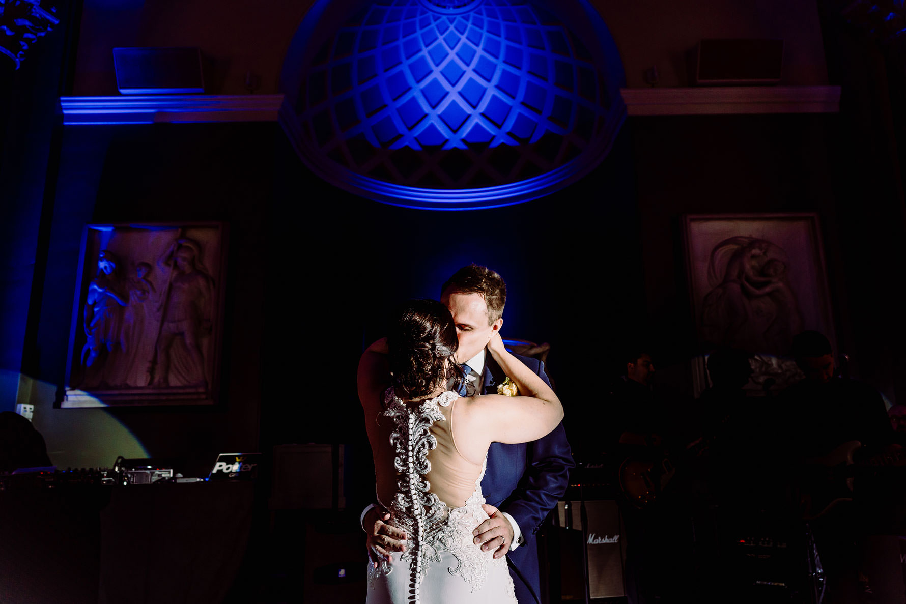 a first dance kiss