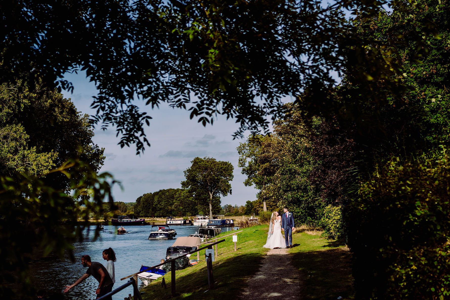 a waterside wedding