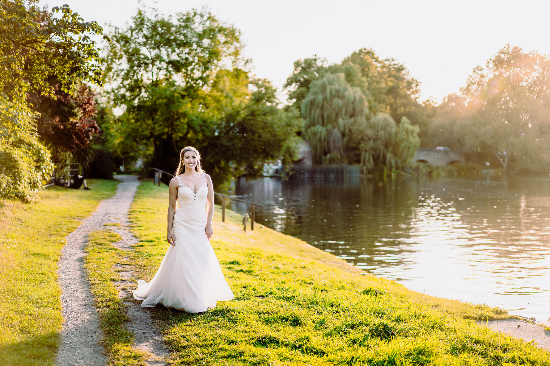 a stunning bride