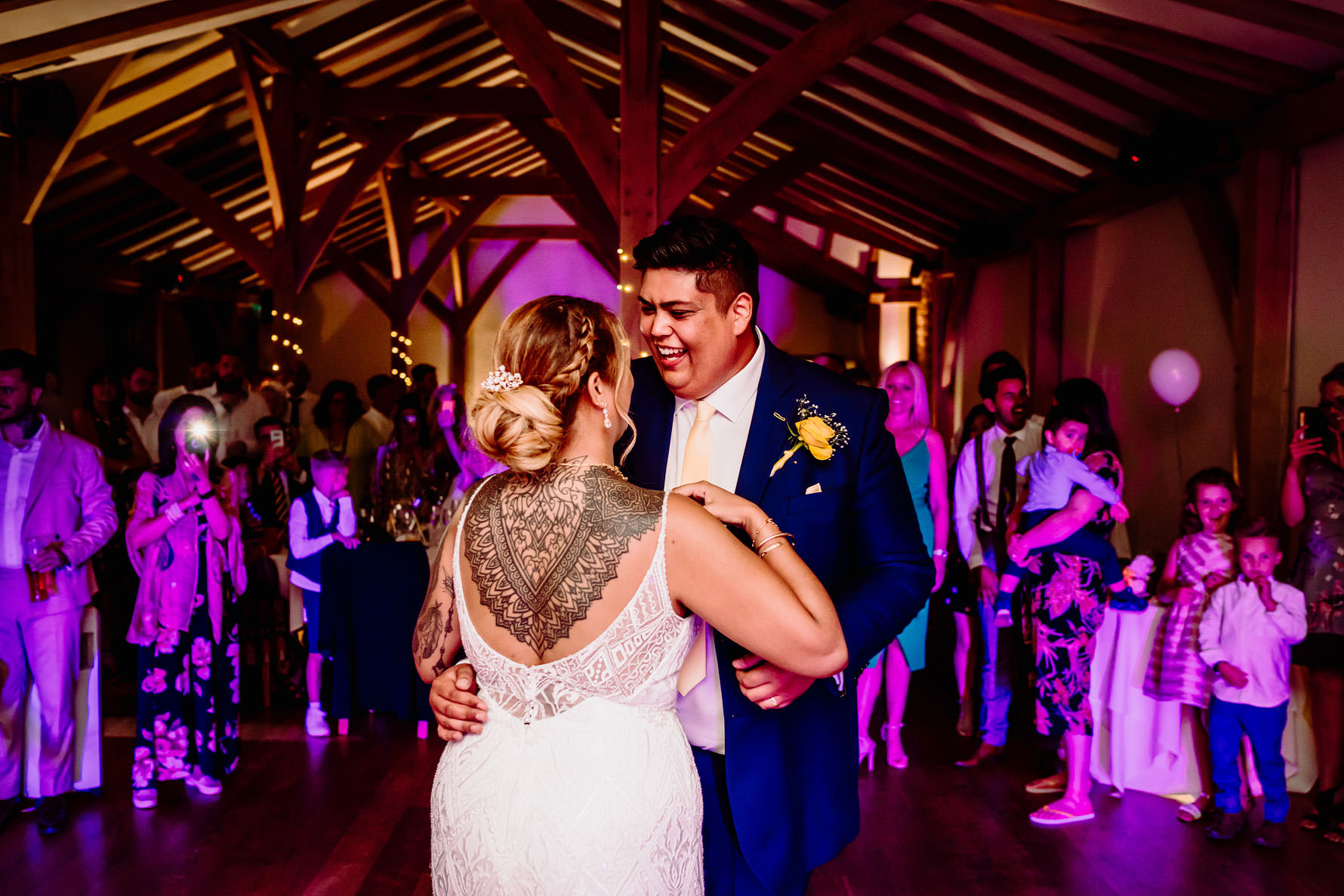 dodford manor barns wedding photography by Elliot W Patching Photography