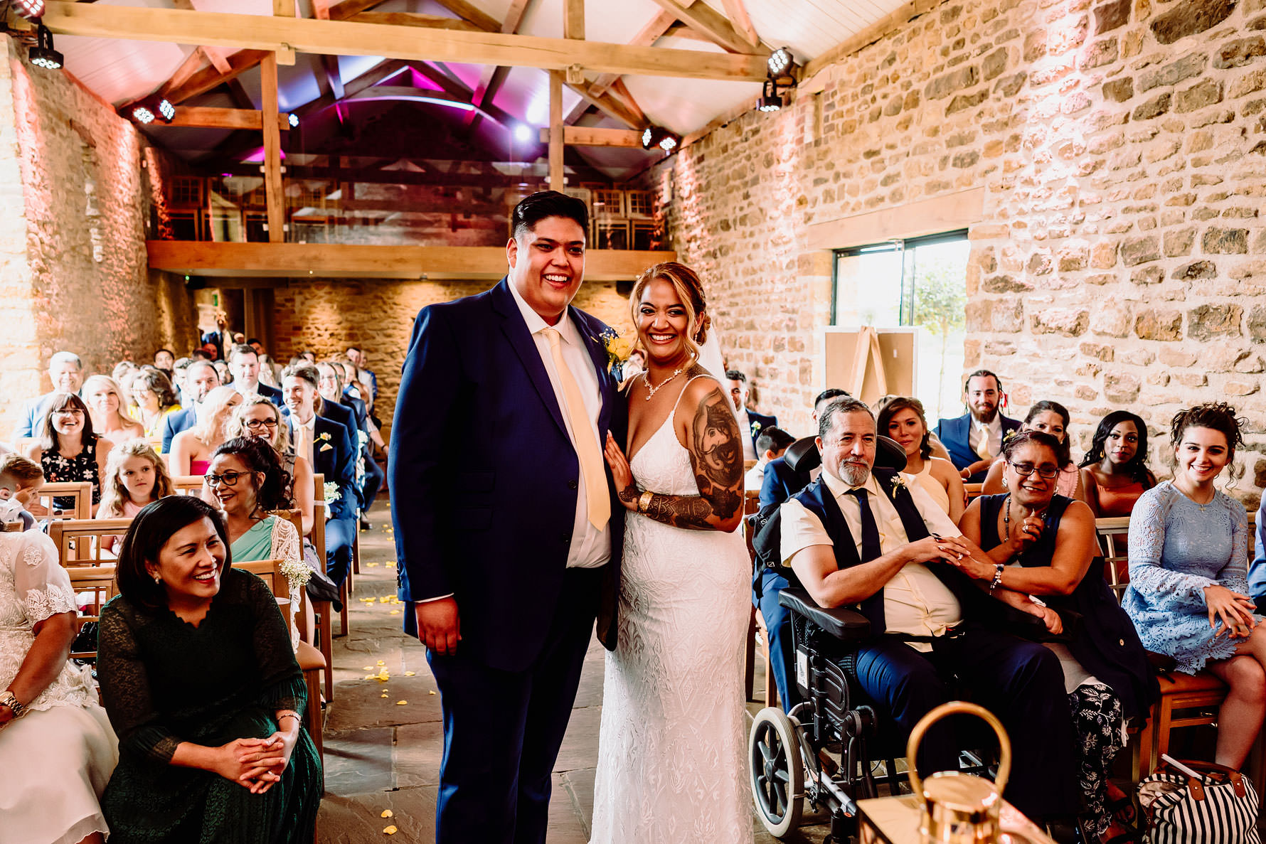 dodford manor barns wedding photography by Elliot W Patching Photography