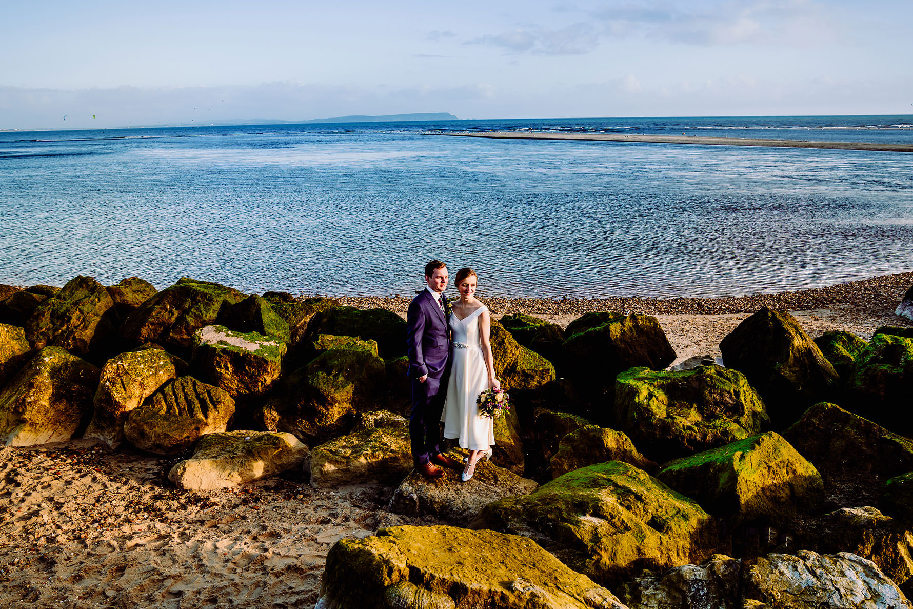 Bournemouth beach wedding photography by Elliot W Patching