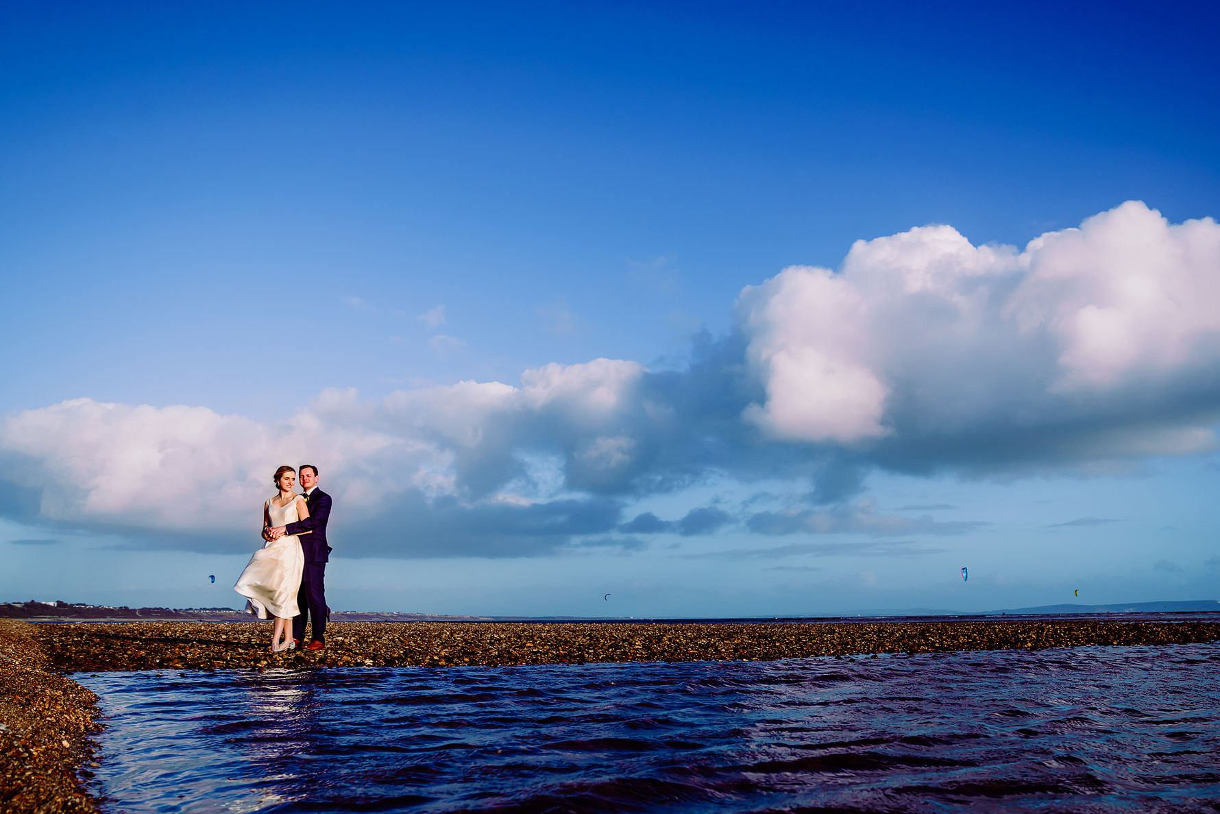 Bournemouth beach wedding photography by Elliot W Patching