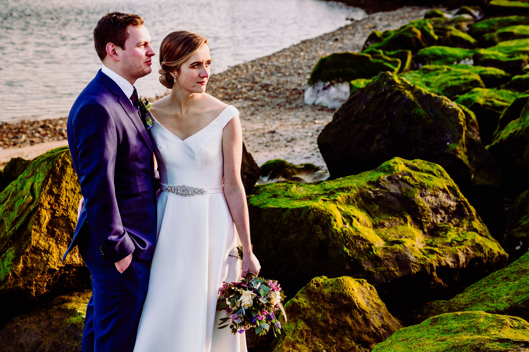 Bournemouth beach wedding photography by Elliot W Patching