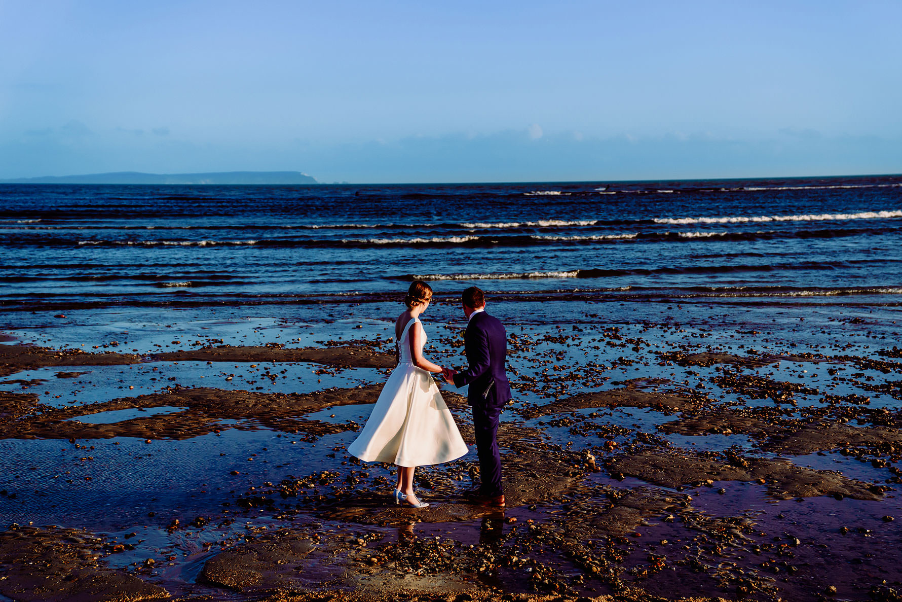 Bournemouth beach wedding photography by Elliot W Patching